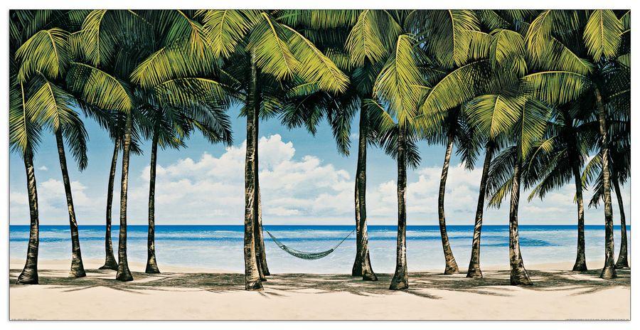 artopweb Panizza - Serenity Grove Decorative MDF Panel (100x50cm)