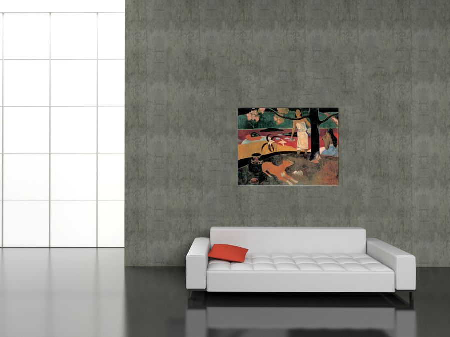 Artopweb Pastorales Tahitiennes - PASTORALES TAHITIENNES Decorative MDF Panel (140x108cm)