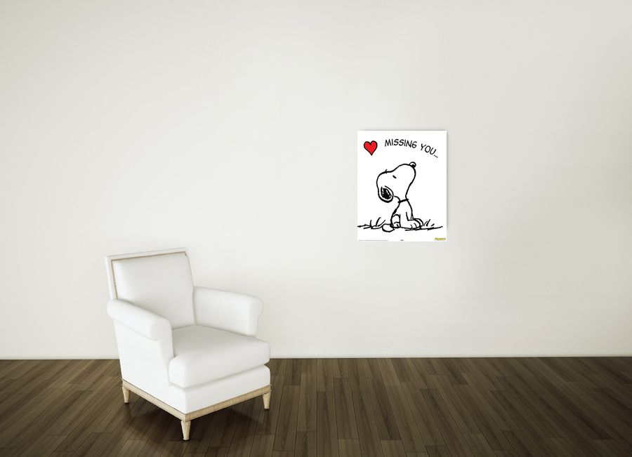 Artopweb Peanuts - Snoopy Decorative MDF Panel (40x50cm)