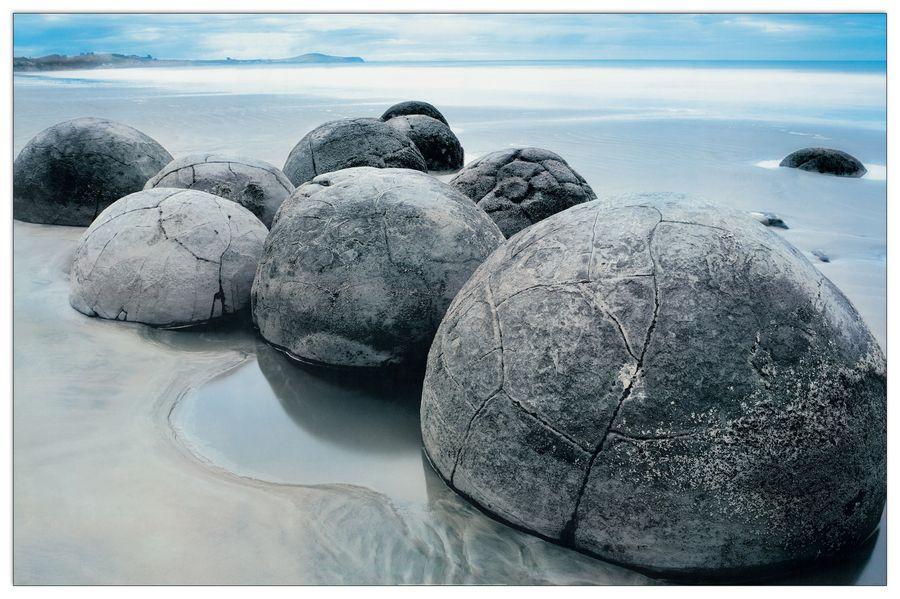 artopweb Photography Collection - Moeraki Evening Decorative MDF Panel (175x115cm)