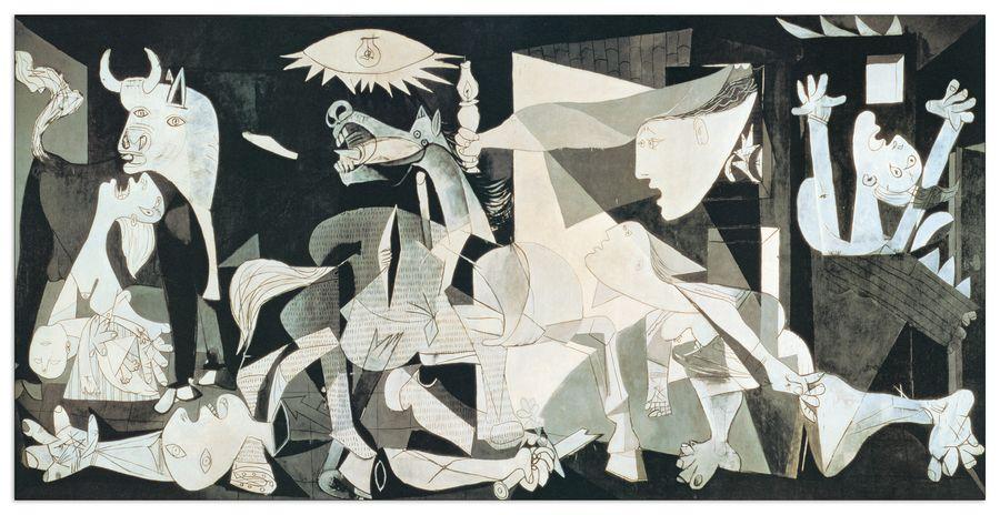 artopweb Picasso - Guernica Decorative MDF Panel (100x50cm)