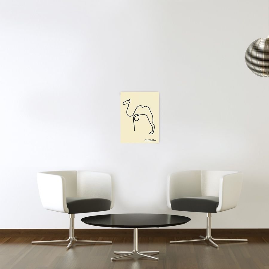 Artopweb Picasso - The Camel Decorative MDF Panel (24x32cm)