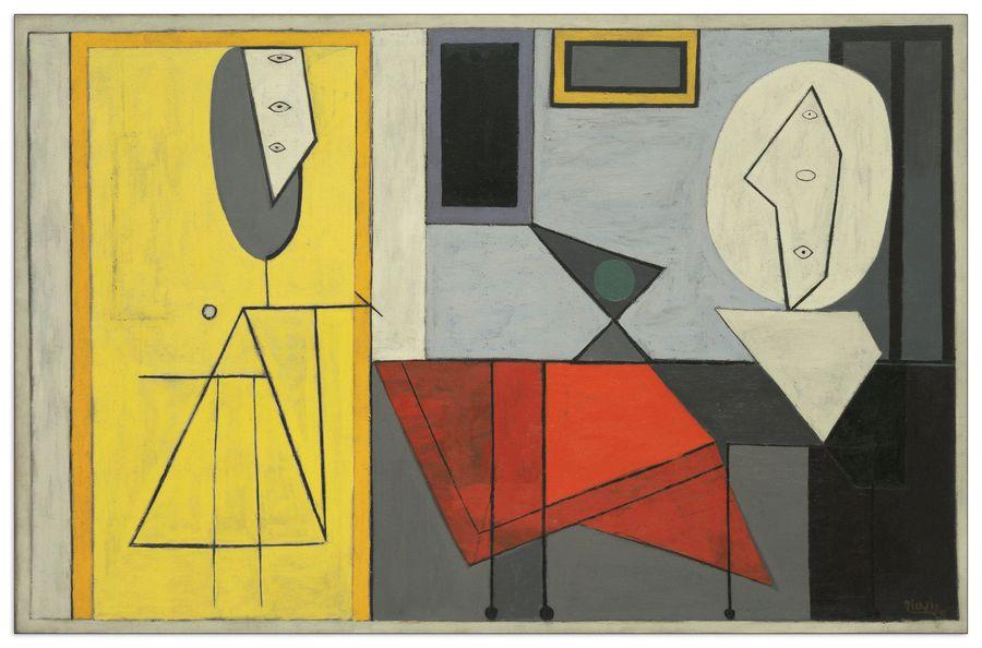 artopweb Picasso - The Studio Decorative MDF Panel (80x51cm)