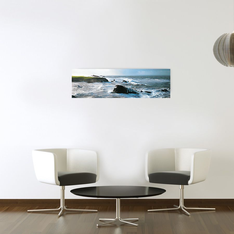 Artopweb Plisson - Lumière Sur La Cote Decorative MDF Panel (87x25cm)