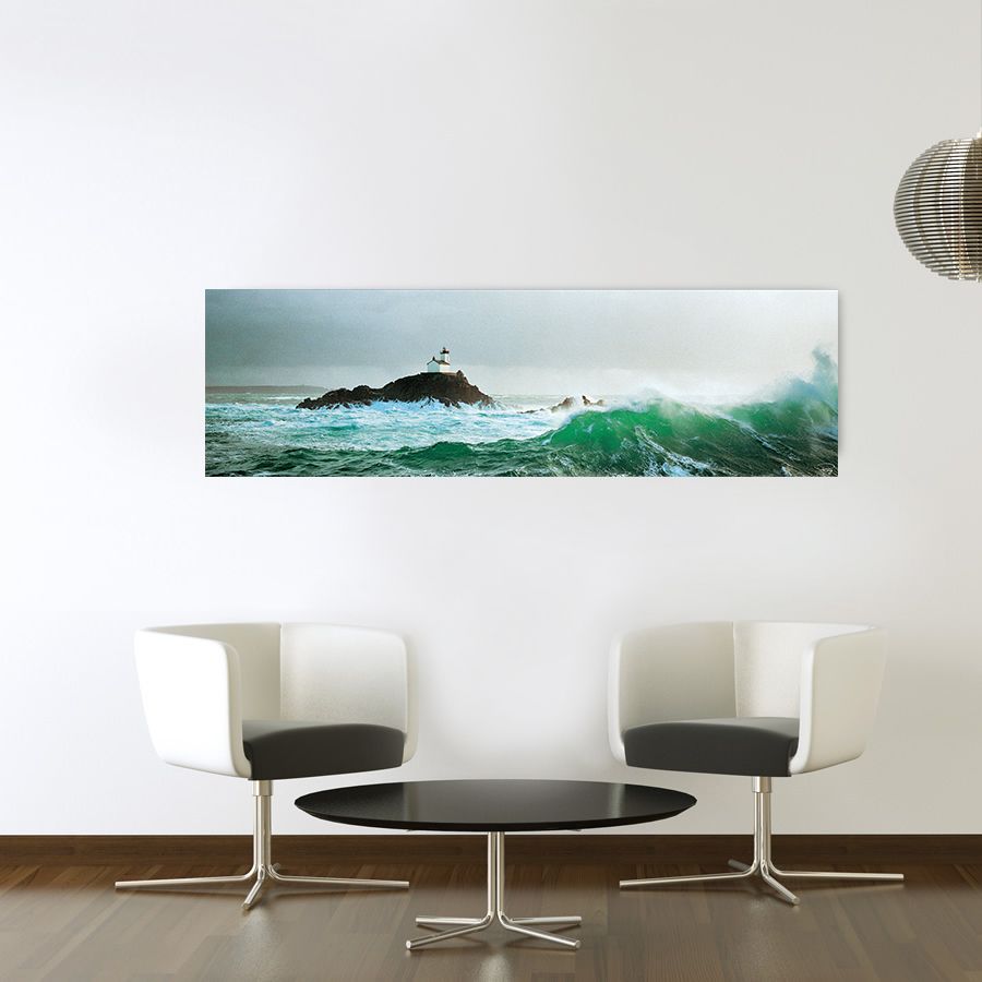 Artopweb Plisson - Violente & Transparent Decorative MDF Panel (144x45cm)