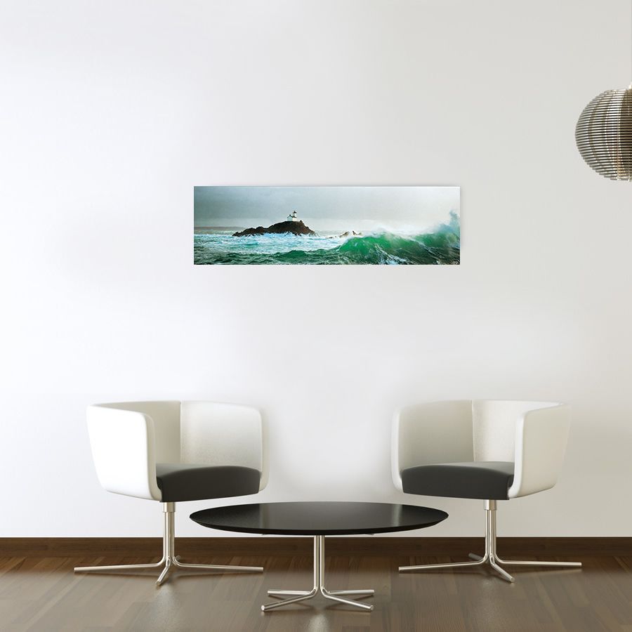 Artopweb Plisson - Violente & Transparent Decorative MDF Panel (87x25cm)