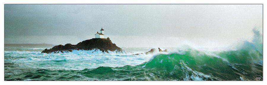 artopweb Plisson - Violente & Transparent Decorative MDF Panel (144x45cm)