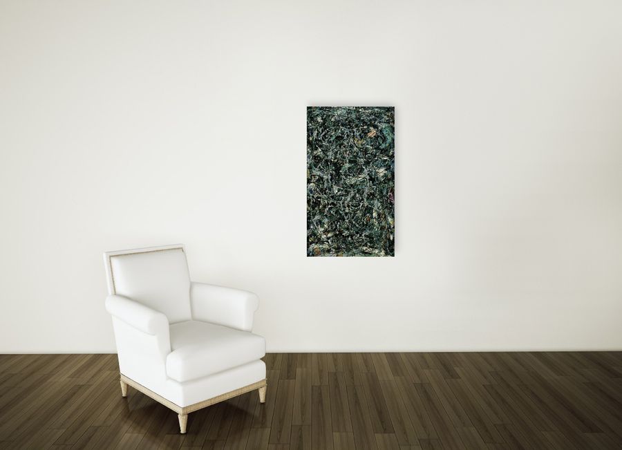 Artopweb Pollock - Full Fanthom Five Decorative MDF Panel (60x102cm)