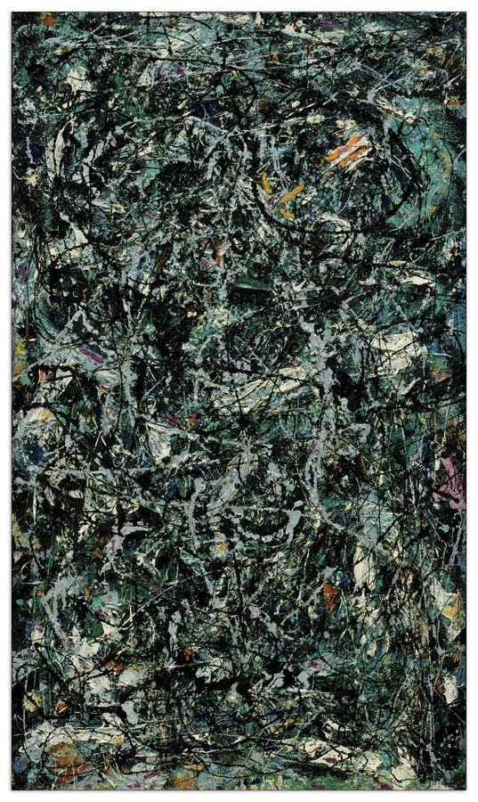 artopweb Pollock - Full Fanthom Five Decorative MDF Panel (60x102cm)
