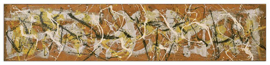 artopweb Pollock - Number 7 1950 Decorative MDF Panel (100x21cm)