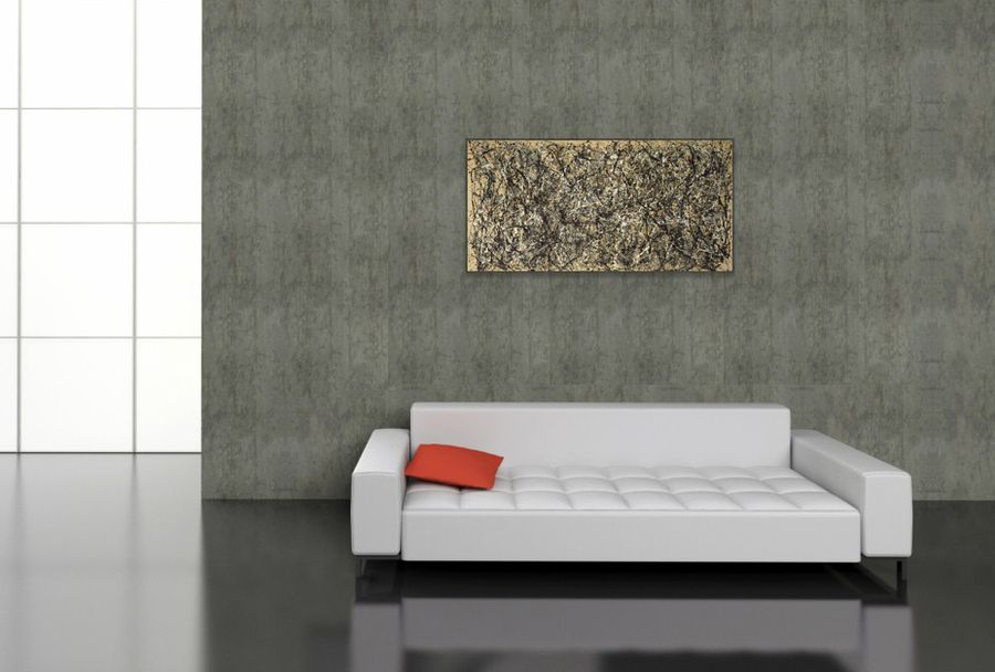 Artopweb Pollock - One Number 31 1950 Decorative MDF Panel (100x50cm)