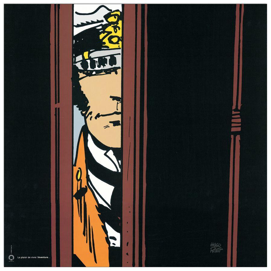 artopweb Pratt - Corto Aventure Decorative MDF Panel (70x70cm)