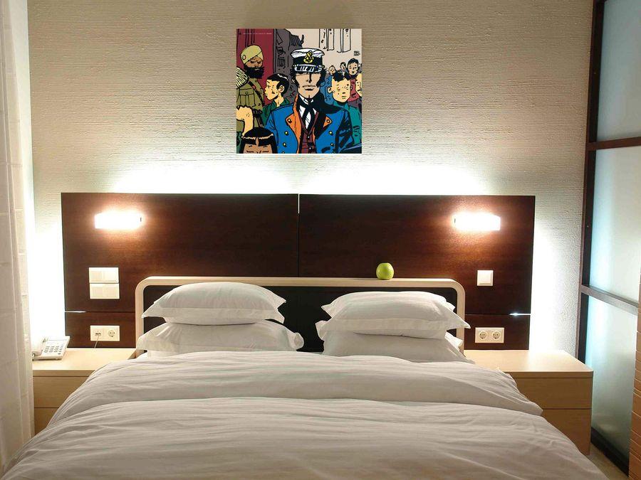 Artopweb Pratt - Corto Lointain Decorative MDF Panel (70x70cm)