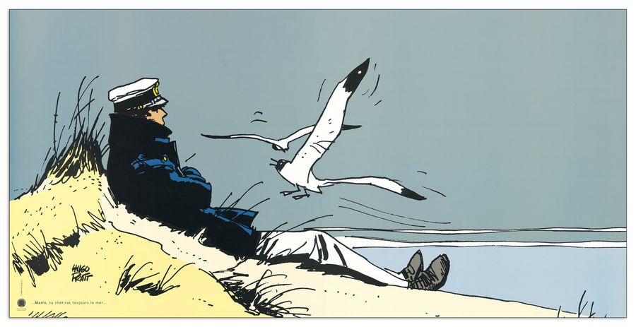 artopweb Pratt - Corto Marin Decorative MDF Panel (100x50cm)