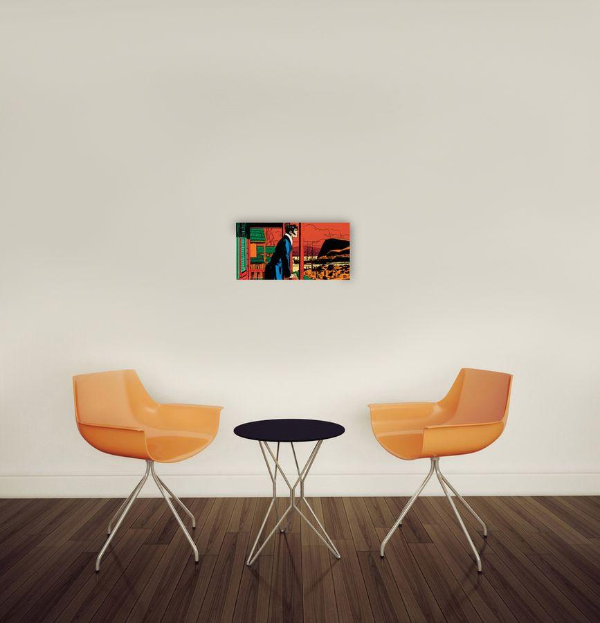 Artopweb Pratt - Corto Mystères Decorative MDF Panel (50x25cm)