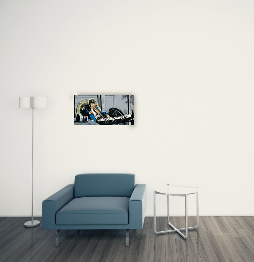 Artopweb Pratt - Corto Tropiques Decorative MDF Panel (100x50cm)