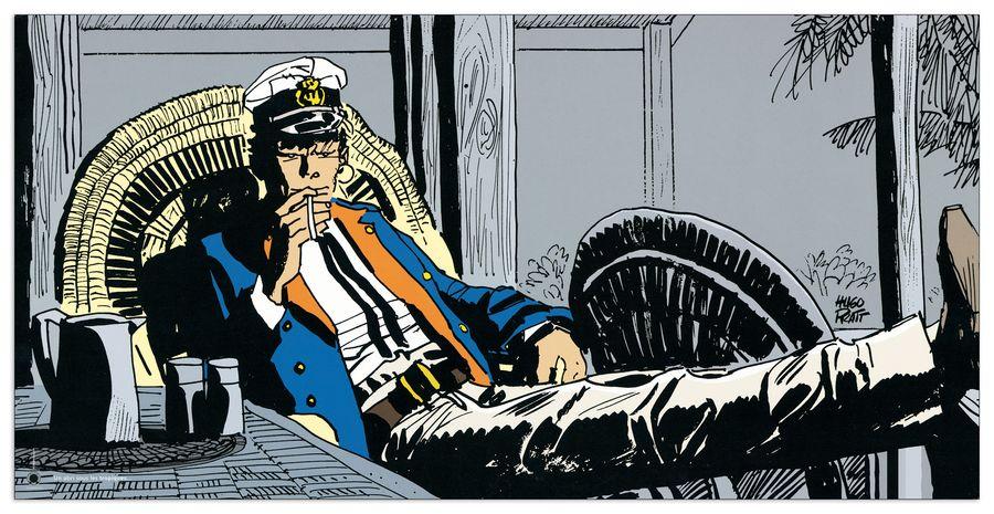 artopweb Pratt - Corto Tropiques Decorative MDF Panel (50x25cm)