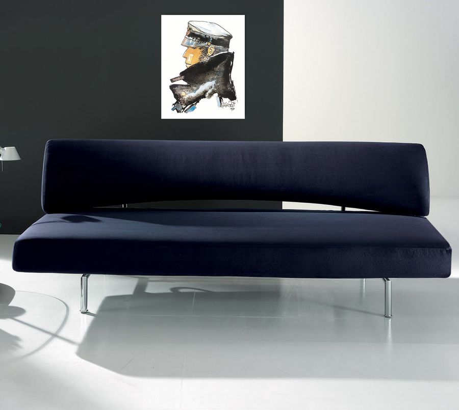 Artopweb Pratt - Dedicated To Corto Decorative MDF Panel (40x50cm)