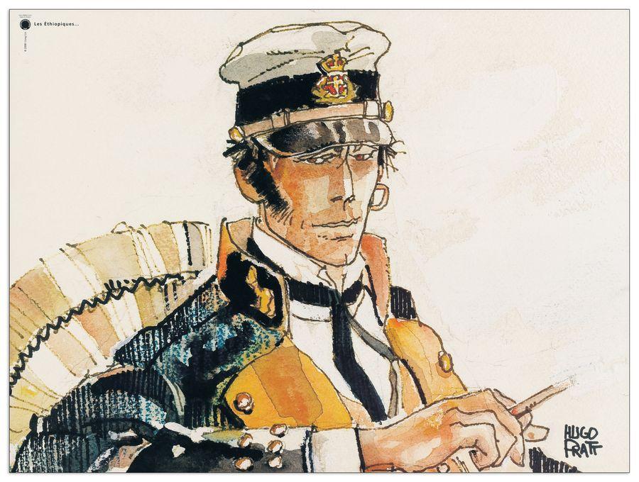 artopweb Pratt - Les Ethiopiques Decorative MDF Panel (80x60cm)