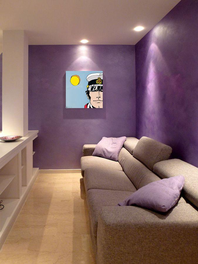 Artopweb Pratt - Periples Secrets Decorative MDF Panel (70x70cm)