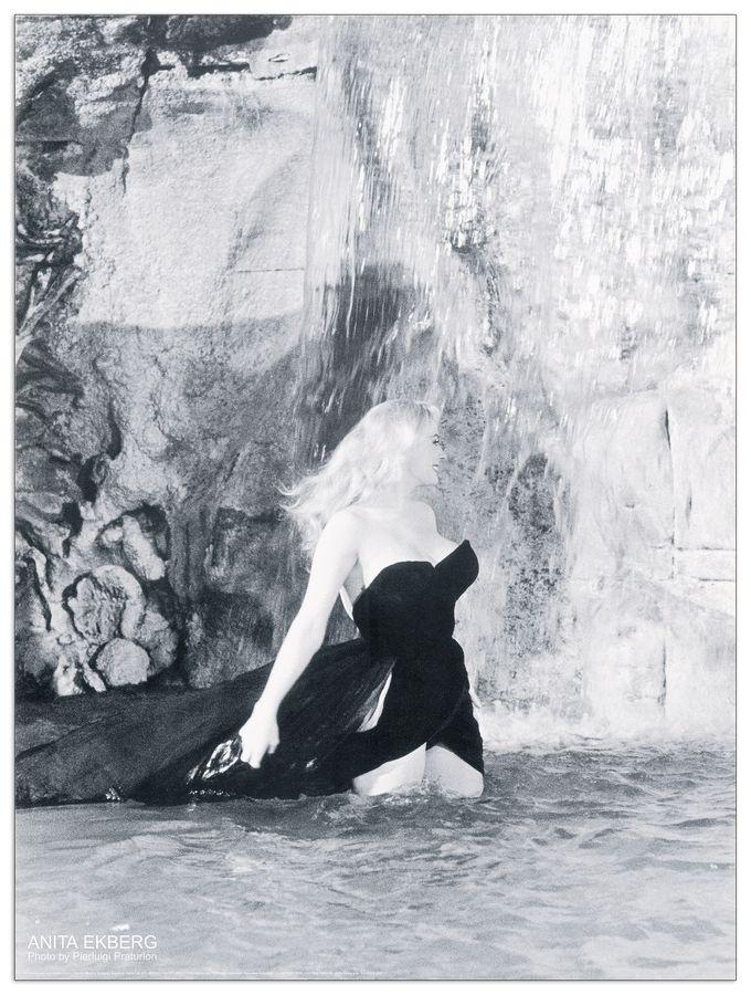 artopweb Praturlon - Anita Ekberg Decorative MDF Panel (60x80cm)