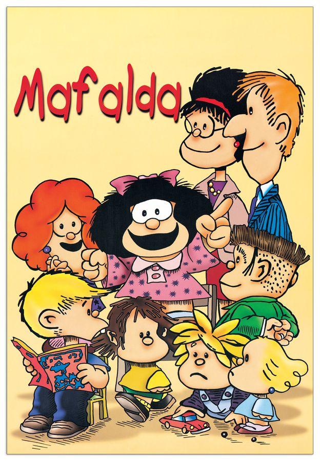 artopweb Quino - Mafalda Decorative MDF Panel (36x53cm)