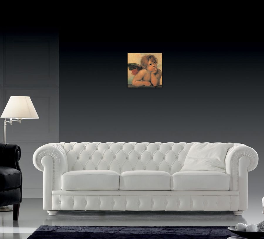 Artopweb Raffaello - Cherubini Detail Decorative MDF Panel (30x30cm)