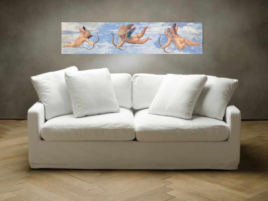 Artopweb Raffaello - Le Triomphe De Galatée (Detail) Decorative MDF Panel (140x31cm)