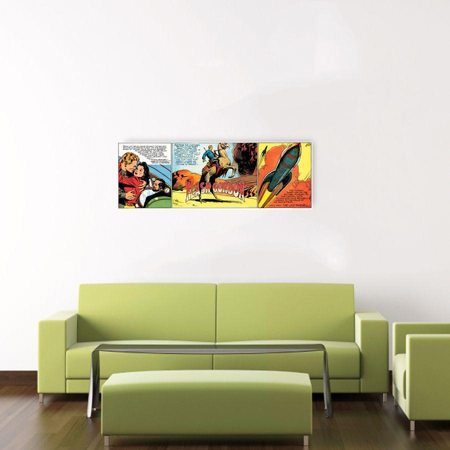 Artopweb Raymond - Flash Gordon Adventures Decorative MDF Panel (138x48cm)