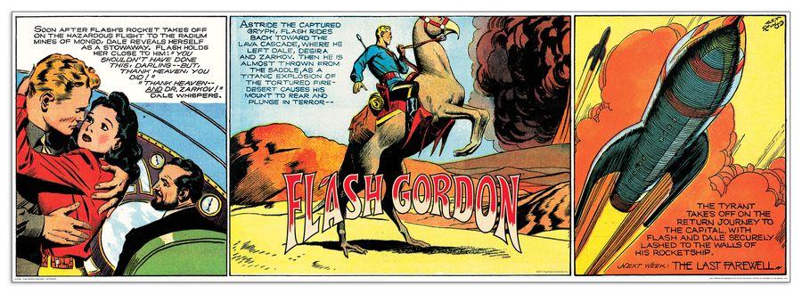 artopweb Raymond - Flash Gordon Adventures Decorative MDF Panel (138x48cm)