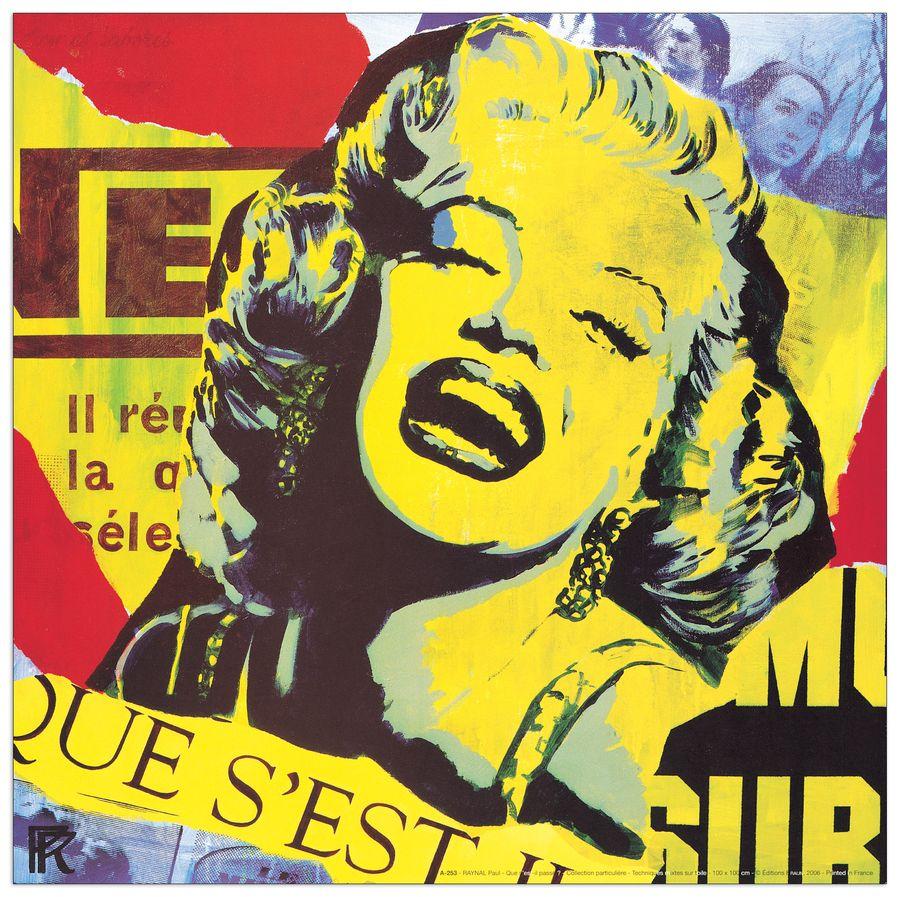 artopweb Raynal - Que s'Est il Passe Decorative MDF Panel (70x70cm)