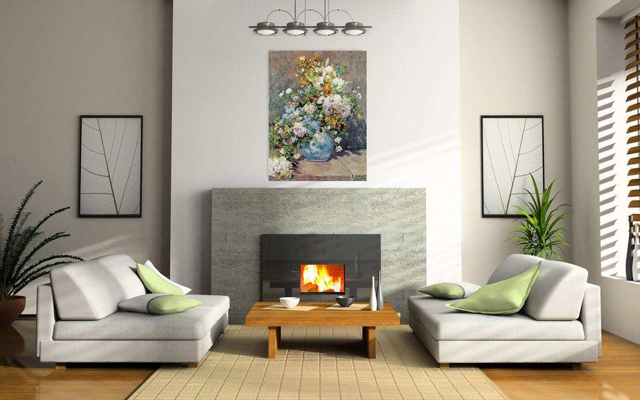 Artopweb Renoir - Spring Flowers Decorative MDF Panel (80x60cm)