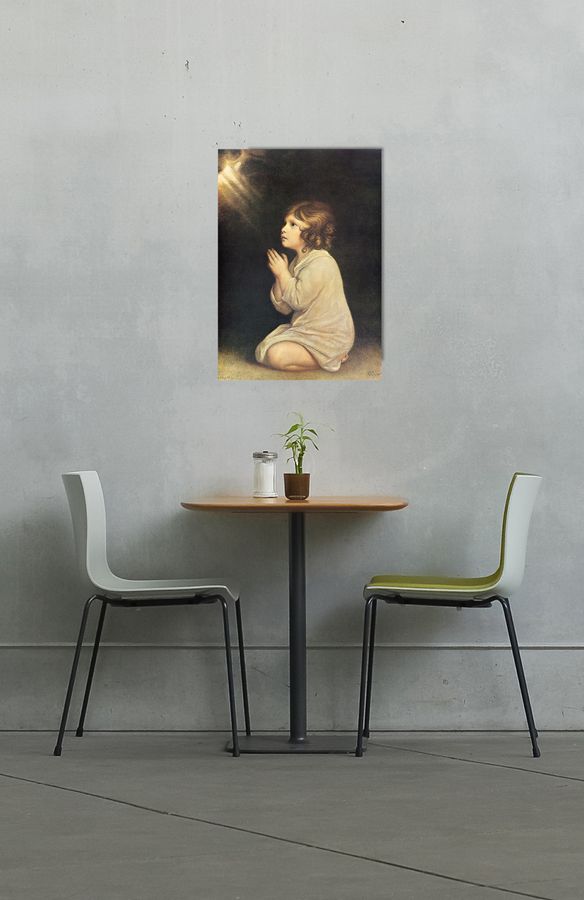 Artopweb Reynolds - La Preghiera Decorative MDF Panel (50x70cm)