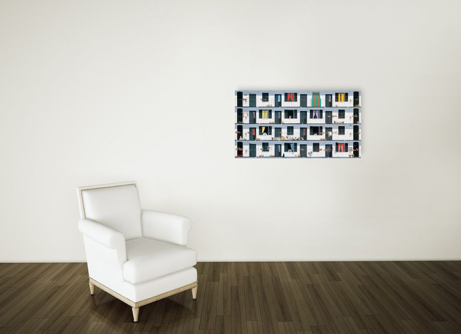 Artopweb Rizzotti - Balconata Decorative MDF Panel (120x65cm)