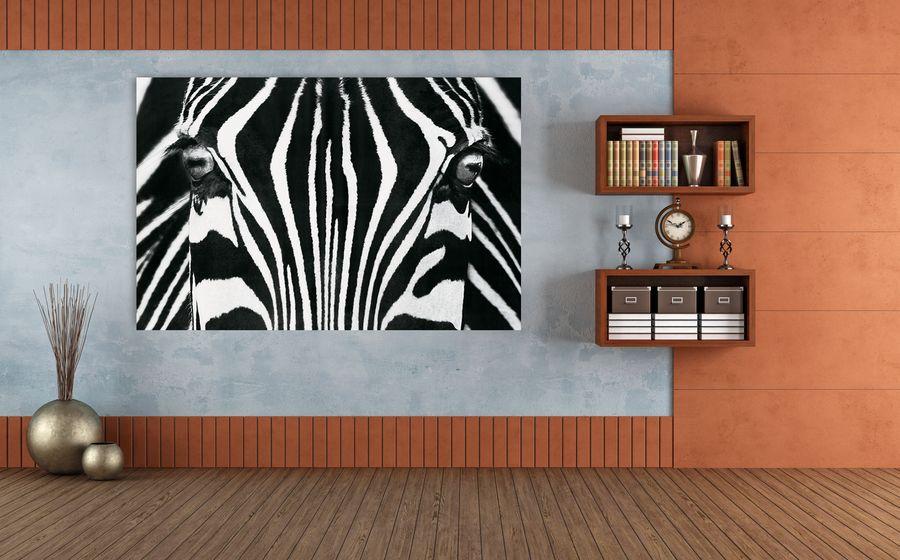 Artopweb Rocco Sette - Black And White I Decorative MDF Panel (175x115cm)