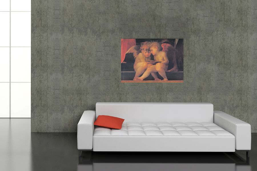 Artopweb Rosso Fiorentino - Madonna E Santi Decorative MDF Panel (140x98cm)