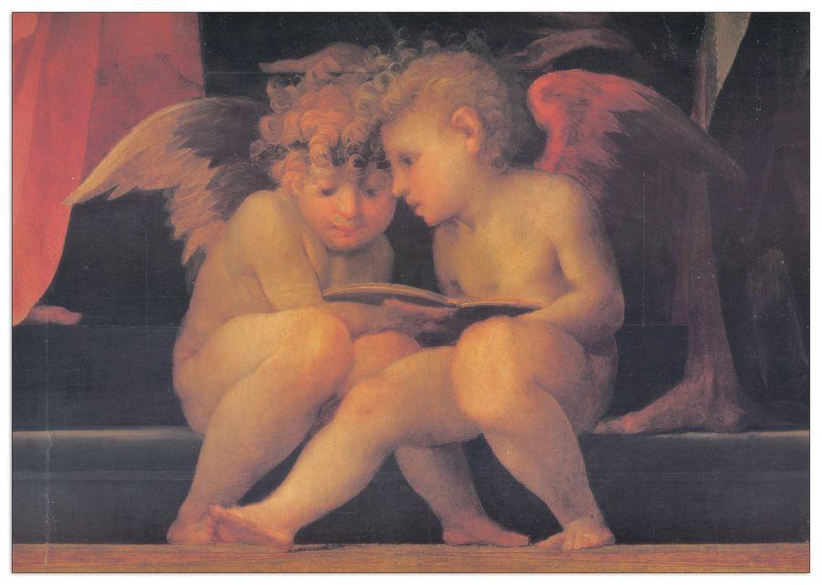 artopweb Rosso Fiorentino - Madonna E Santi Decorative MDF Panel (140x98cm)