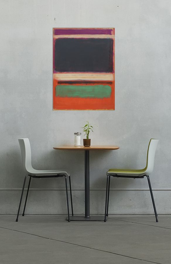 Artopweb Rothko - No.3 No.13 Decorative MDF Panel (60x80cm)