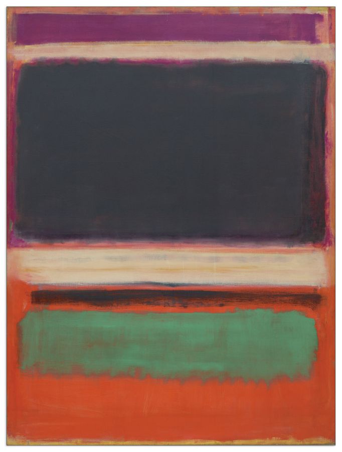 artopweb Rothko - No.3 No.13 Decorative MDF Panel (60x80cm)