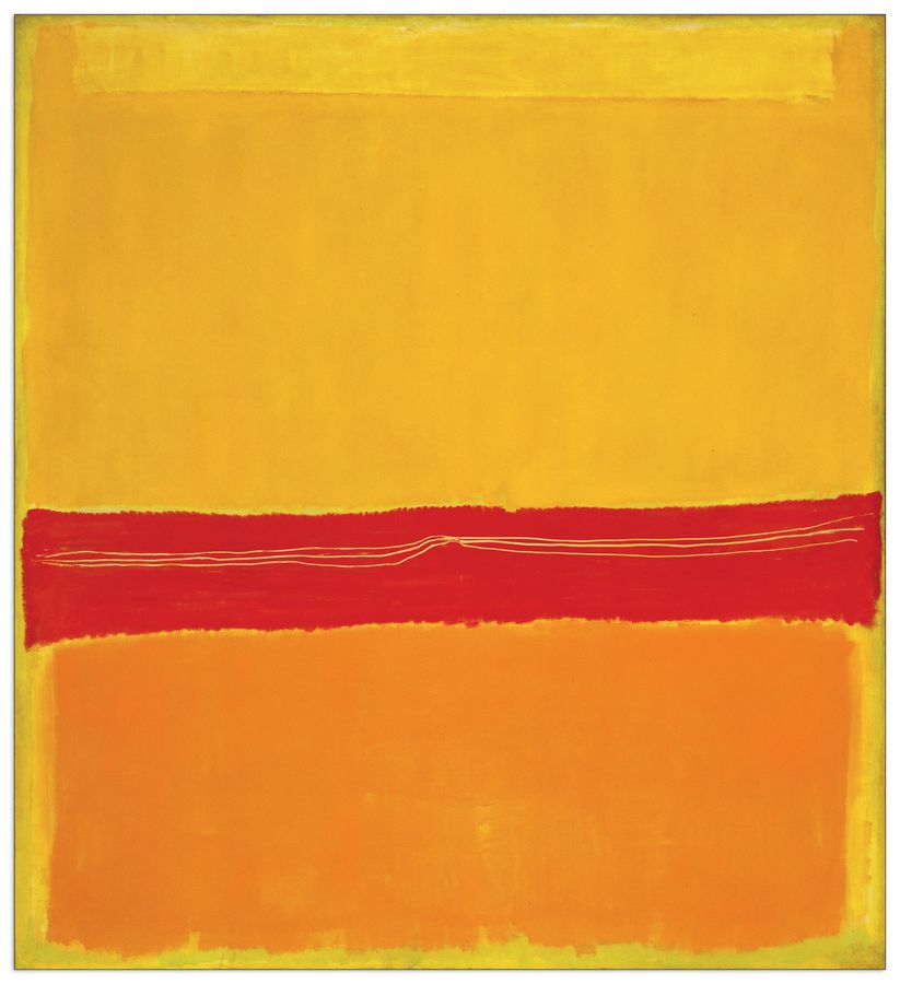 artopweb Rothko - No.5 No.22 Decorative MDF Panel (60x65cm)