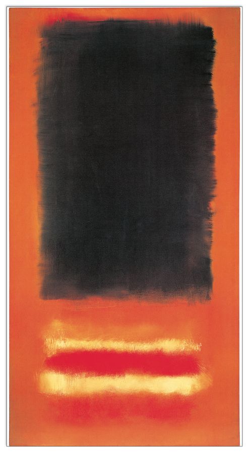 artopweb Rothko - Untilted 1950 Decorative MDF Panel (43x83cm)
