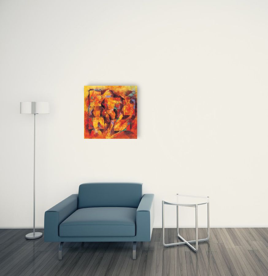 Artopweb Ruzicka - Seele Und Sinnlichkeit Decorative MDF Panel (98x98cm)