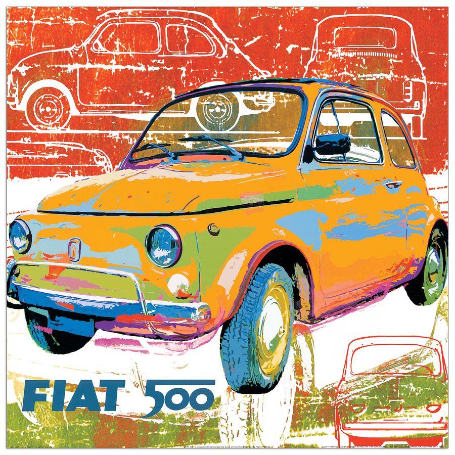 artopweb Salvini - Pop 500 I Decorative MDF Panel (50x50cm)