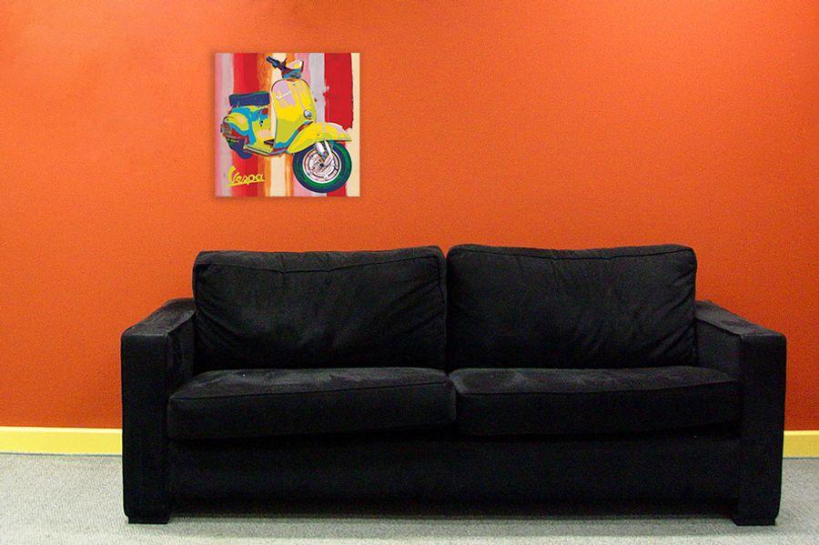 Artopweb Salvini - Pop Vespa I Decorative MDF Panel (50x50cm)