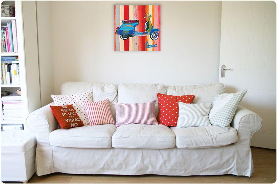 Artopweb Salvini - Pop Vespa II Decorative MDF Panel (50x50cm)