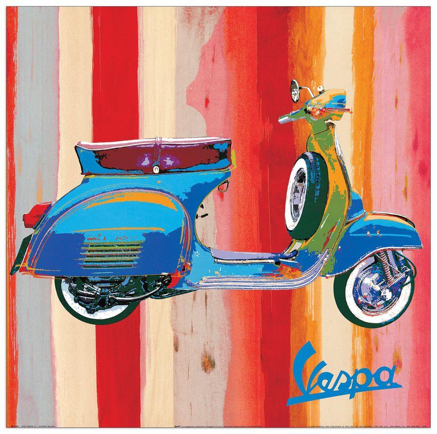 artopweb Salvini - Pop Vespa II Decorative MDF Panel (50x50cm)