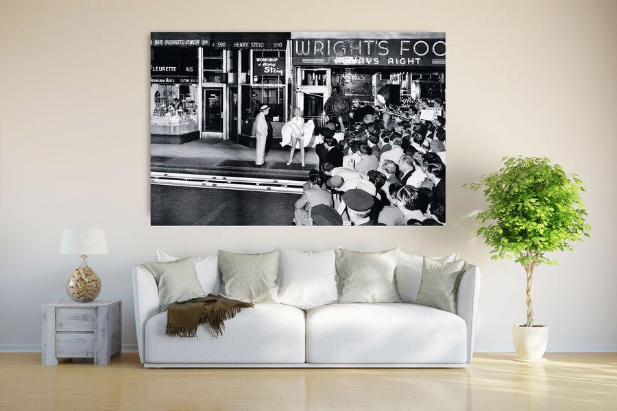 Artopweb Sam Shaw - Marilyn Monroe: Wright Food Decorative MDF Panel (175x115cm)