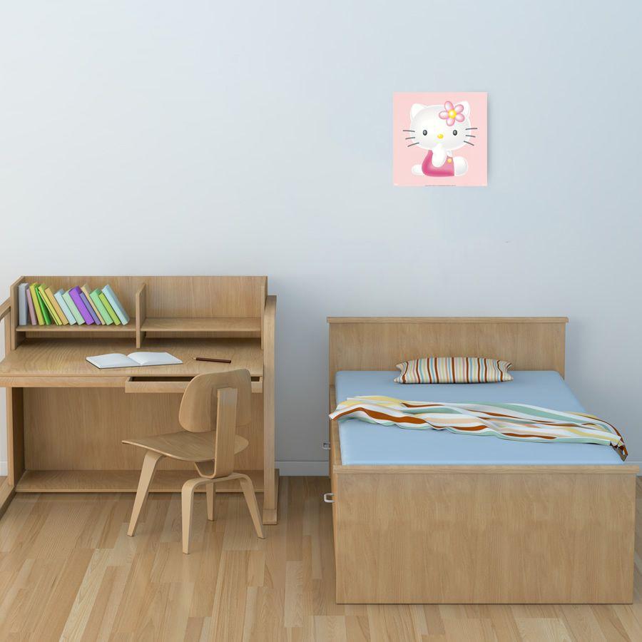 Artopweb Sanrio - Hello Kitty Pink Decorative MDF Panel (30x30cm)