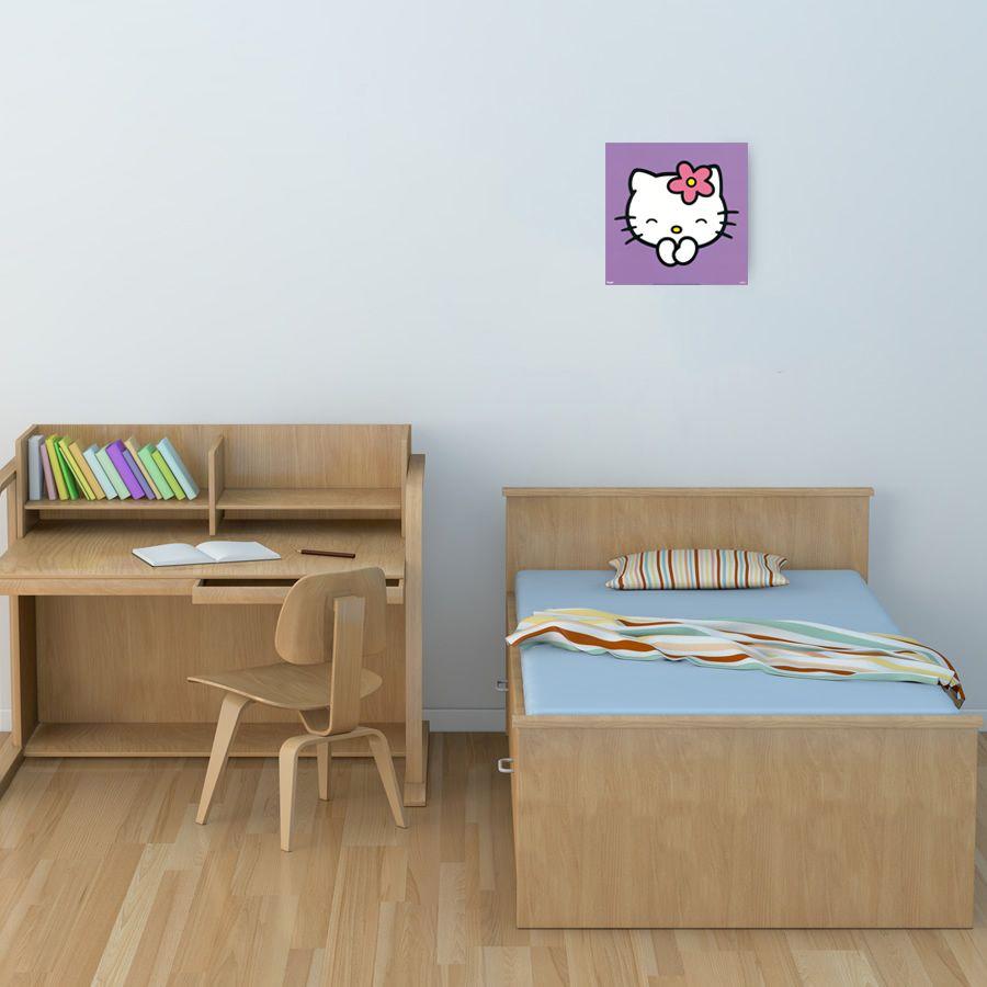 Artopweb Sanrio - Hello Kitty Purple Decorative MDF Panel (30x30cm)