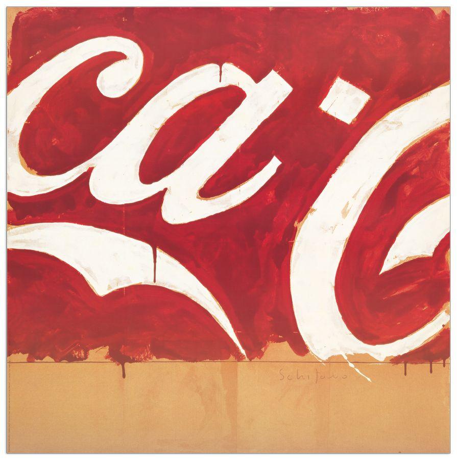 artopweb Schifano - Coca Cola Decorative MDF Panel (96x96cm)